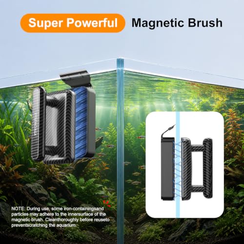 Magnetic Aquarium Cleaning Tool, Medium, for Glass up to 10 mm - size: M