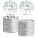 Dunzy 200 Pcs 1 Inch Plaster Washers Zinc Washer for Wall Ceiling Repair