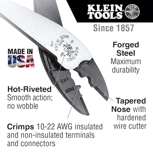 Klein Tools 80141 Hand Tools Kit includes Pliers, Screwdrivers, Nut Drivers, Backpack, and More Jobsite Tools, 41-Piece