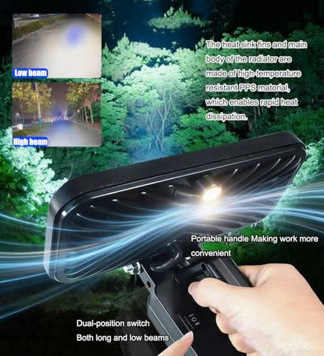 35W 9000LM Cordless LED Work Light (Battery Not Included)