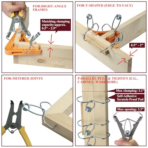 Versatile Corner Clamp Kit for Woodworking
