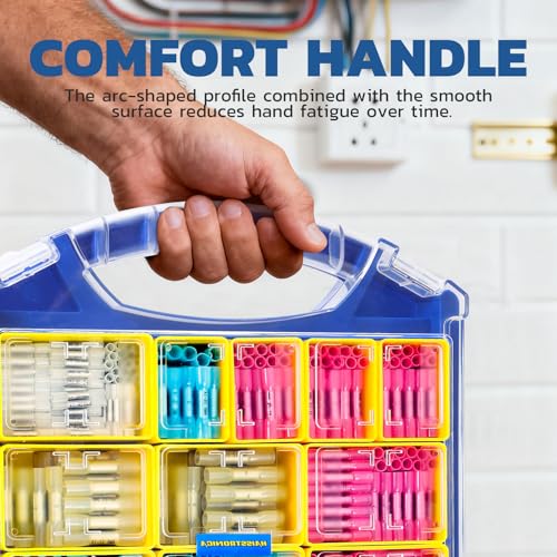 haisstronica 520PCS Heat Shrink Butt Connectors Kit, 26-10 AWG - size: 520PCS