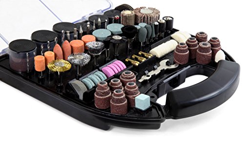 WEN 230321A 320-Piece Rotary Tool Accessory Kit with Carrying Case - size: 320 Pieces