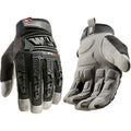 Wells Lamont FX3 Impact Work Gloves, TPR Protection, Leather Palm, Large - size: Large (Pack of 1)