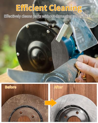 6" Brass Wire Wheel for Bench Grinder, 1/2"-5/8" Arbor, Fine Brush Wheel - style: 6" 1Pcs