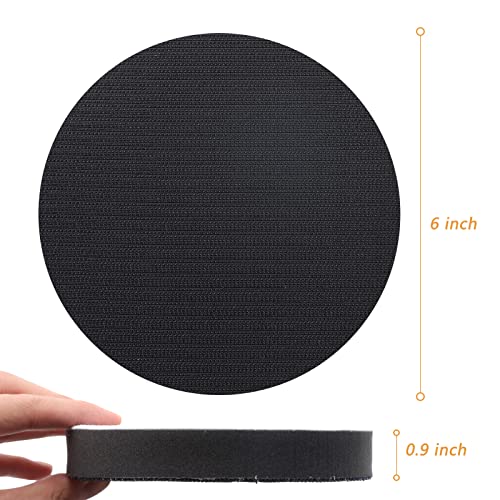 3 Pack 6 Inch Interface Pads - Foam Sanding Pads for Orbital Sander - size: 6 inch - 3 Pack