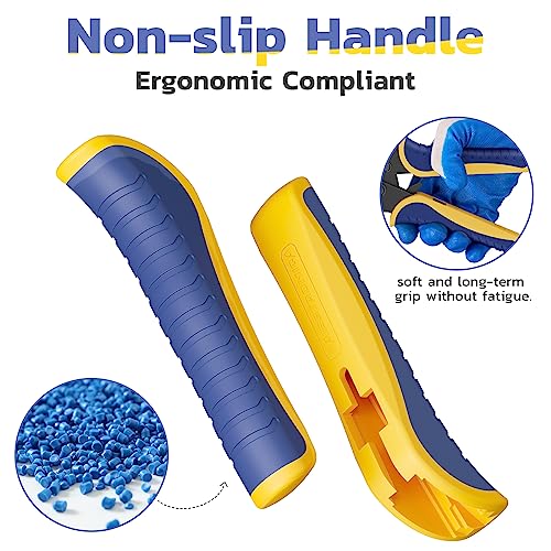 haisstronica Wire Stripper and Crimper Set, AWG 22-10 for Open Barrel | 3 in 1 Wire Stripper for AWG 24-10, Ratchet, Separate Gauge Controls, Adjustable Pressure, Quick Release, Harness Work