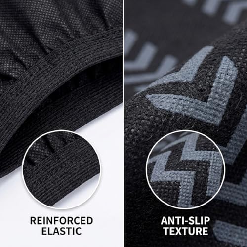 X-Large 150 Pack Shoe Covers Disposable Non-Slip, Thick Non-Woven Fabric, Stretchable Fits Up to Size 13 US Men, Floor Protection for Construction, Carpet, Office & Home Use