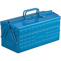 Trusco ST-350-B 2-Level Toolbox - size: 13.8 X 6.3 X 8.5 Inches, style: Movable handle