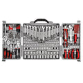 CARTMAN 205-Piece Ratchet Wrench Tool Set, SAE/Metric Socket Kit Carry Case | Professional ratchet wrench and socket assortment for car jobs, mechanics, DIY projects, home fixes, and general maintenance. - style: 205 PC