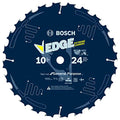 BOSCH DCB1024 10 in. 24 Tooth Daredevil Table and Miter Saw Blade Fast Ripping - size: 10" Diameter, style: 24 Teeth