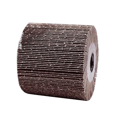Flap Sanding Drum 4.5"x4", 60 Grit, Aluminum Oxide, 3/4" Arbor - color: A1