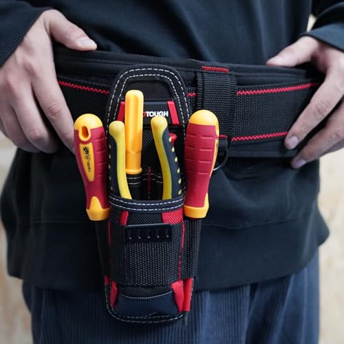 Small Tool Pouch with Belt Clip,Small Tool Holder Pouch, Min Work Organizer Tool Holster and Knife Holder