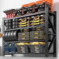 Heavy Duty Metal Shelving Units, Garage Shelves & Storage System - size: 75"W x 24"D x 69"H