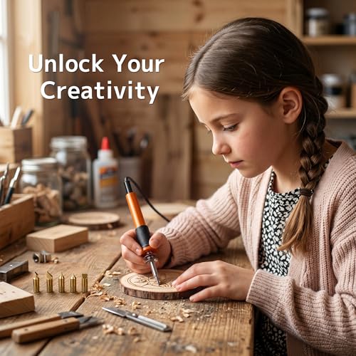 Wood Burning Kit for Adults Teens Beginners Easy to Use