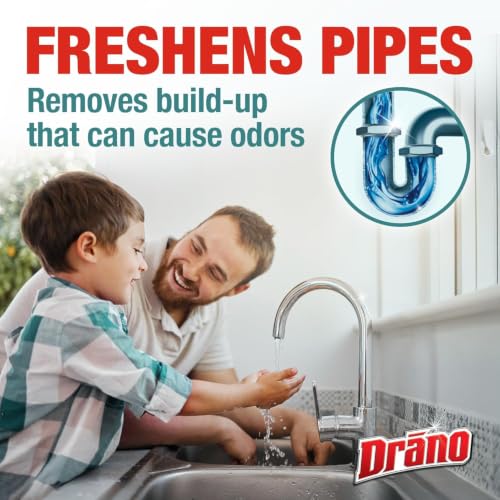 Drano Max FlowGuard Build-Up Remover, Probiotic, Enzyme Drain Cleaner, 60oz - size: 60 oz (Pack of 1)