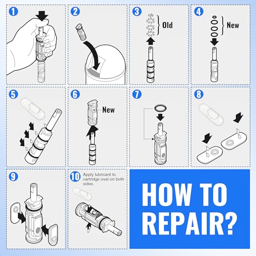 Dreyoo Cartridge Repair Kit Replacement for 96988