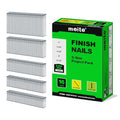 meite 16 Gauge Finish Nails 5 Sizes Galvanized Straight T-Nails 2,500PCS - size: 5 Sizes Finish Nails Set