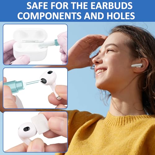 iPhone Cleaning Kit for Charging Port, Cleaner Kit for AirPod Phone, Mint - color: Mint