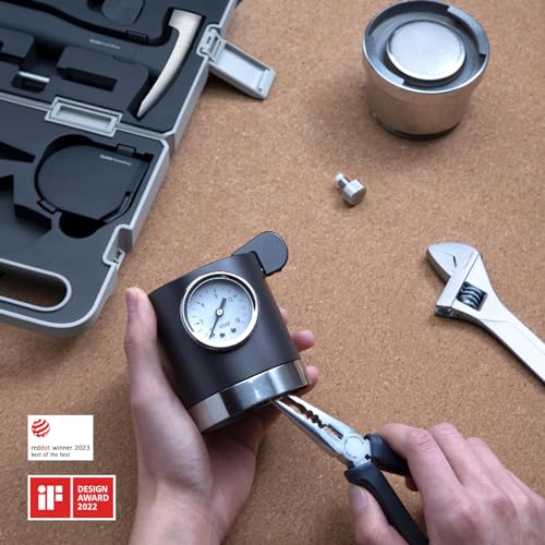 HOTO 16-Piece Home Tool Kit, Basic Hand Set with Portable Storage Box