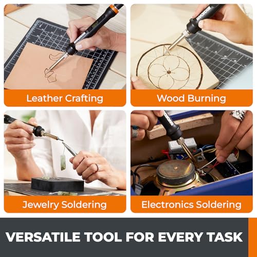 Crafting Tool Combo Kit - Rotary Tool, Airbrush Gun, Wood and Metal Crafter for Sanding, Carving, Painting, 20V Power Share Battery & 57-Piece Accessories Included - size: 3 PCS Air Brush Combo