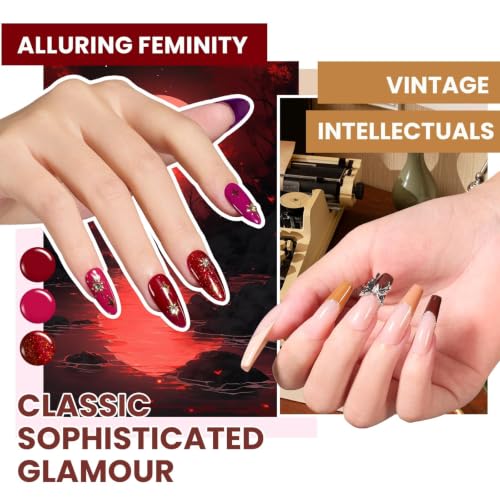 Beetles 110 PCS Gel Nail Polish Set, Fall Gel Polish Kit 100 Colors - color: Infinite Inspiration - 100 Colors (110 Pcs)