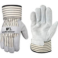 Wells Lamont Men's Split Cowhide Safety Cuff Leather Work Gloves, X-Large - size: X-Large (Pack of 1)