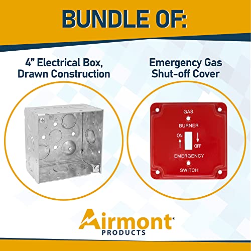 AP-1105X Series Welded Electrical Boxes and Covers (Emergency Gas Shut-Off) - size: Emergency Gas Shut-Off