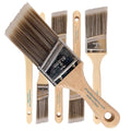 Vermeer Angled Paint Brushes, Paint Brush Set for Trim & Walls, 6 Pc