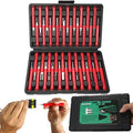 41 Pcs Terminal Pin Removal Tools with Blow-Molded Case, Red - color: Red