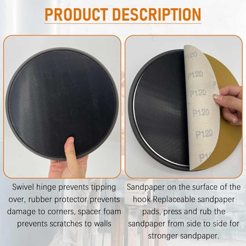 Drywall Sander 9 Inch Radial Round Sander Set - size: 9'' Drywall Sander A Set