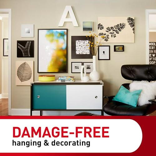 Command 15 lb Large 120 Pairs Picture Hanging Strips (240 Strips), Damage-Free Hangers for Picture Frames, No Tools Required, Great for Home Room Wall Decor, White Adhesive (Pack of 4) - size: Large (Pack of 4), style: 120 Pairs