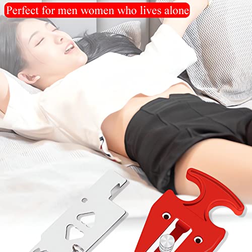 Portable Door Lock for Travel, No-Drill Hotel Security Lock -2 Pack - color: Lock 2Pack
