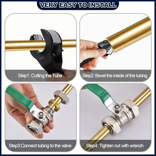 1 Piece 3/4-Inch Air Piping & Air Line Fittings