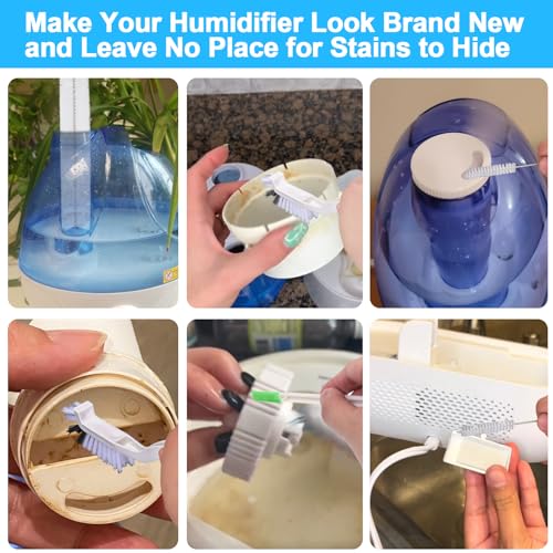 XANGNIER Humidifier Cleaner Brush Kits,8 Pcs - color: Multicolor1