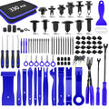 GOOACC 330Pcs Trim Removal Tool Auto Push Pin Bumper Retainer Clip Set - color: 330Pcs Clips Removal Kit Blue