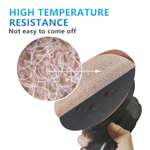 80 Pcs 5-Inch Mesh Sanding Discs, 80-600 Grit, Hook & Loop Mesh Pads for Random Orbital Sander - Durable, Anti-Slip, for Wood, Metal, Paint Finishing - style: 5 Inch Mesh Sanding Discs