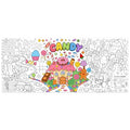 Dvbonike Jumbo Candy Coloring Activity Poster for School Party Supplies - style: Candy(including mini-games)