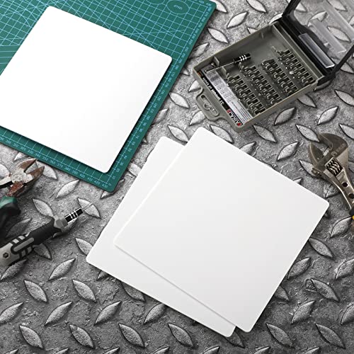 Sosation 6 Pack Ceiling Cover Plate Wall Hole Cover, White, 8 Inch - color: White, size: 8 Inch