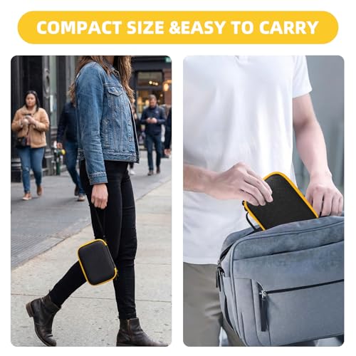Hard Case for Fanttik A10 Apex 3-in-1 / A10 Pro 2-in-1 Digital Laser Tape Measure – Shockproof Dustproof Measuring Tape Protective Carrying Case