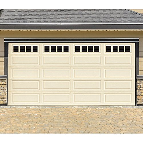 Household Essentials Household Essentials Artisan Magnetic Rubber Garage Door Window Accent Panels, Matte Black, Set of 32 - size: Pack of 1, style: Traditional