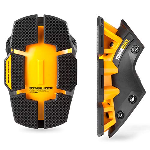 ToughBuilt - Stabilizer SnapShell Replacement Shell for Knee Pads - size: Stabilizer SnapShell (Black/Yellow)