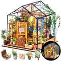 Rolife DIY Miniature Greenhouse Kits for Adults - Cathy's Flower House