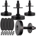 NEWBYTEK 3/8-16 Heavy Duty Leveling Feet, 1600LB Furniture Levelers (4PK) - size: 3/8-16,4pcs