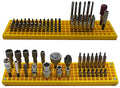 Free Zone Bit Organizer Set, 316-Hole 1/4" Hex Bit Toolbox Storage - color: Yellow