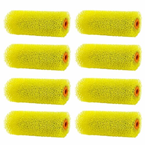 8 Pcs Textured Paint Roller Covers, 4 inch Medium Textured Brushes - size: 4",8pcsMEDIUM