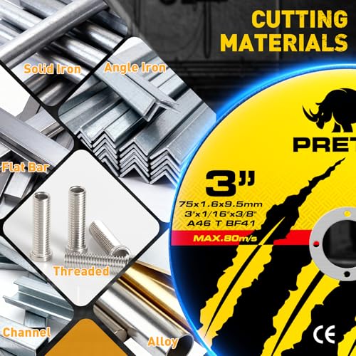 3 Inch Cut Off Wheels, 28 Pack Metal and Stainless Steel Cutting Wheel