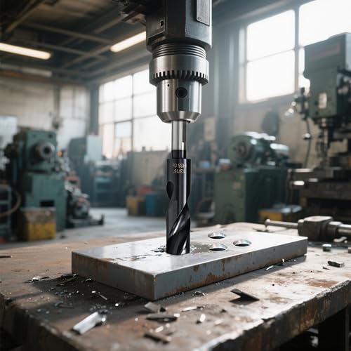 13/16 Cobalt Drill Bit for Metal and Hardened Steel - size: 13/16 in