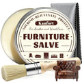Leather & Furniture Repair Salve, Furniture Salve with Brush for Leather Wood, Leather Conditioner Help Prevent Cracking or Fading - size: 1 Pack
