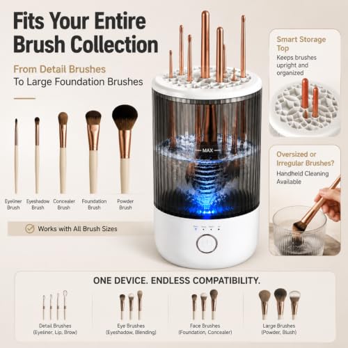 Electric Makeup Brush Cleaner, USB Makeup Brush Cleaning machine